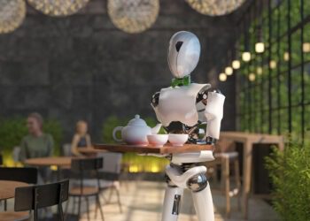 Use robots instead of waiters in restaurants